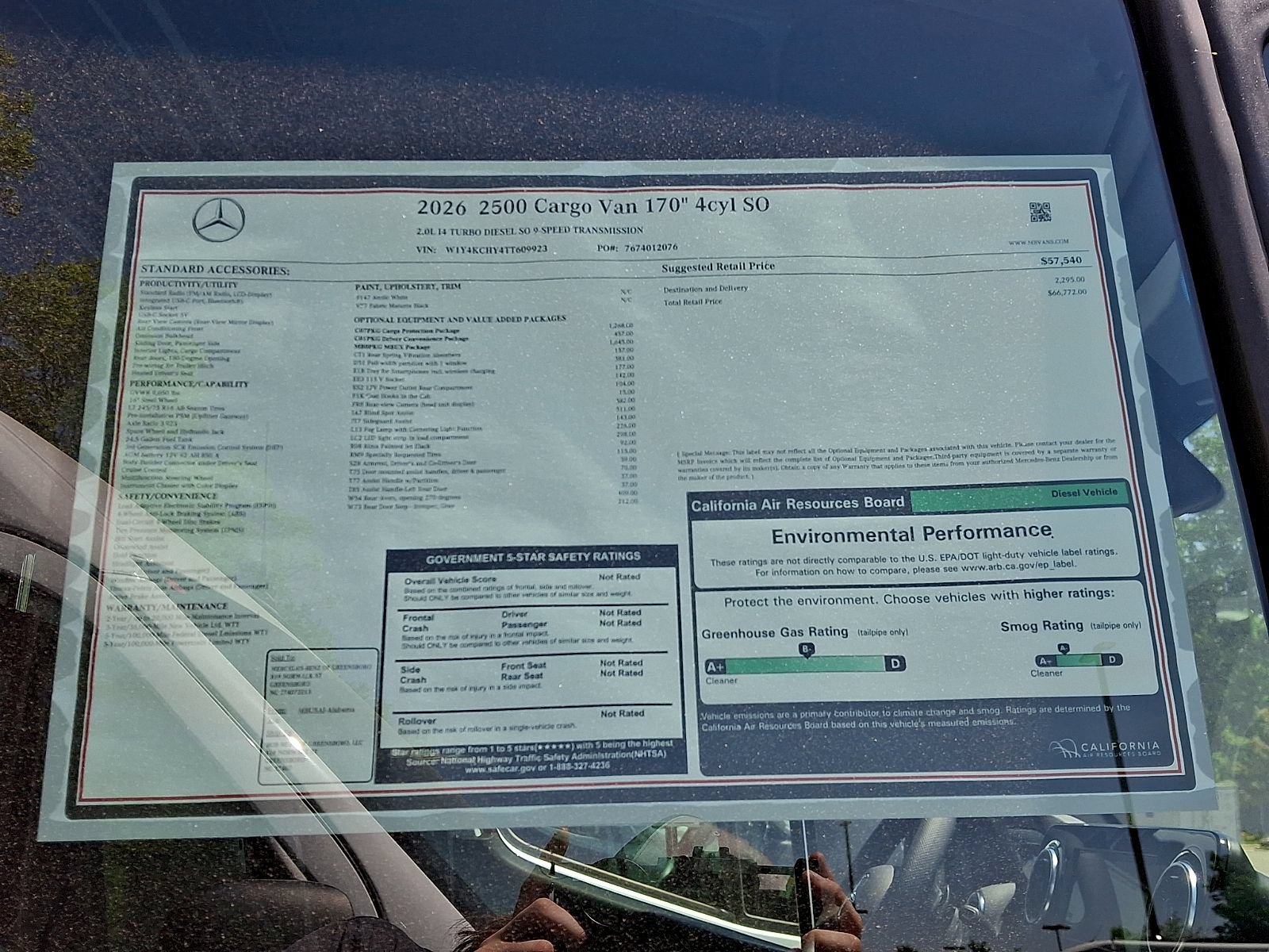 New 2026 Mercedes-Benz Sprinter 2500 image 18