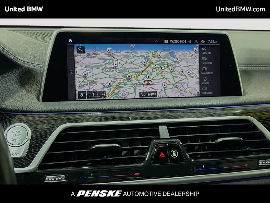 Used 2020 BMW 740i w/ M Sport Package RWD image 10
