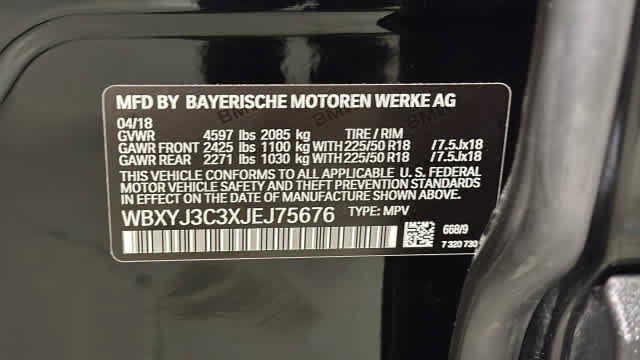 Used 2018 BMW X2 sDrive28i FWD image 12