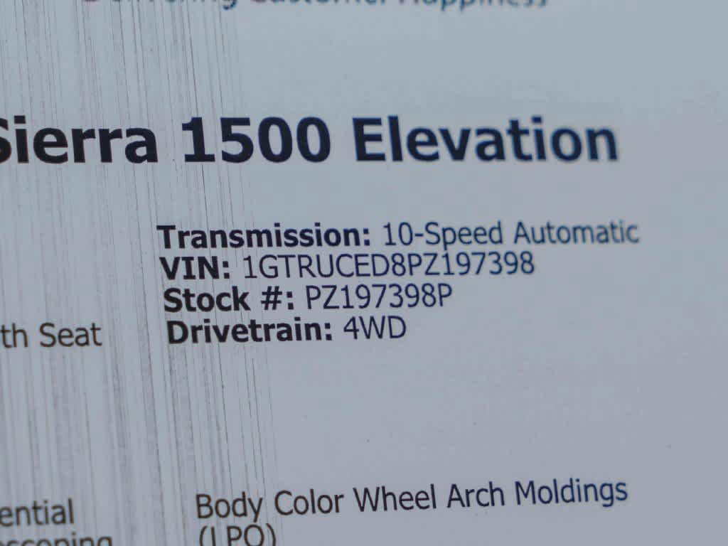 Used 2023 GMC Sierra 1500 Elevation w/ Preferred Package AWD/4WD image 28