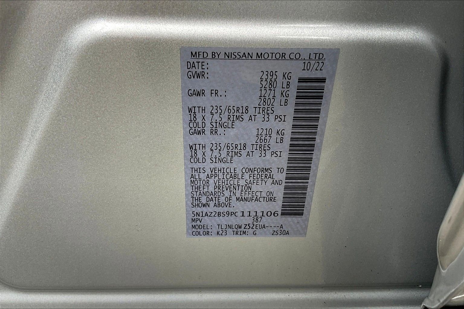 Used 2023 Nissan Murano SV image 36