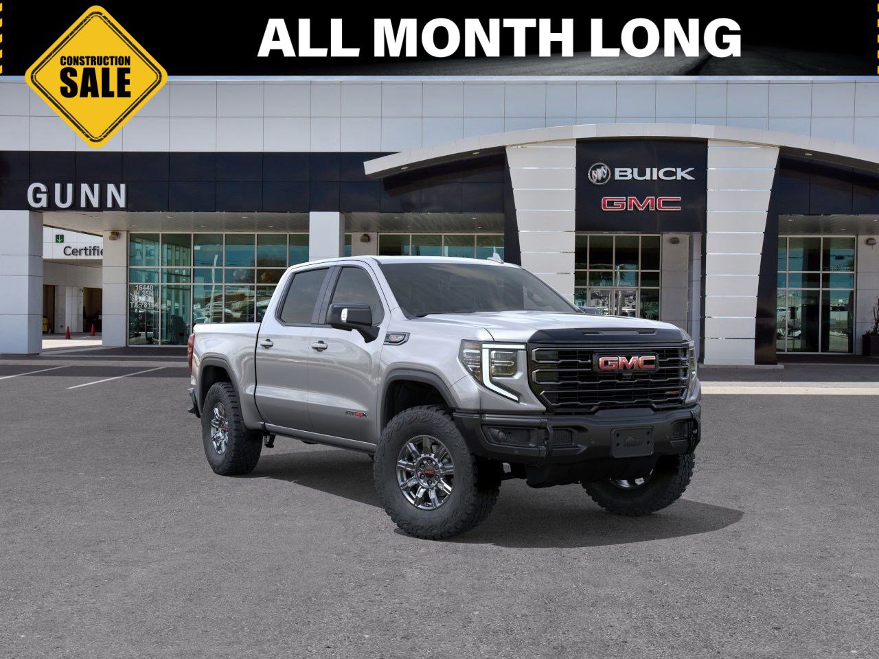 New 2026 GMC Sierra 1500 AT4X w/ LPO, Black Badging Package AWD/4WD image 1