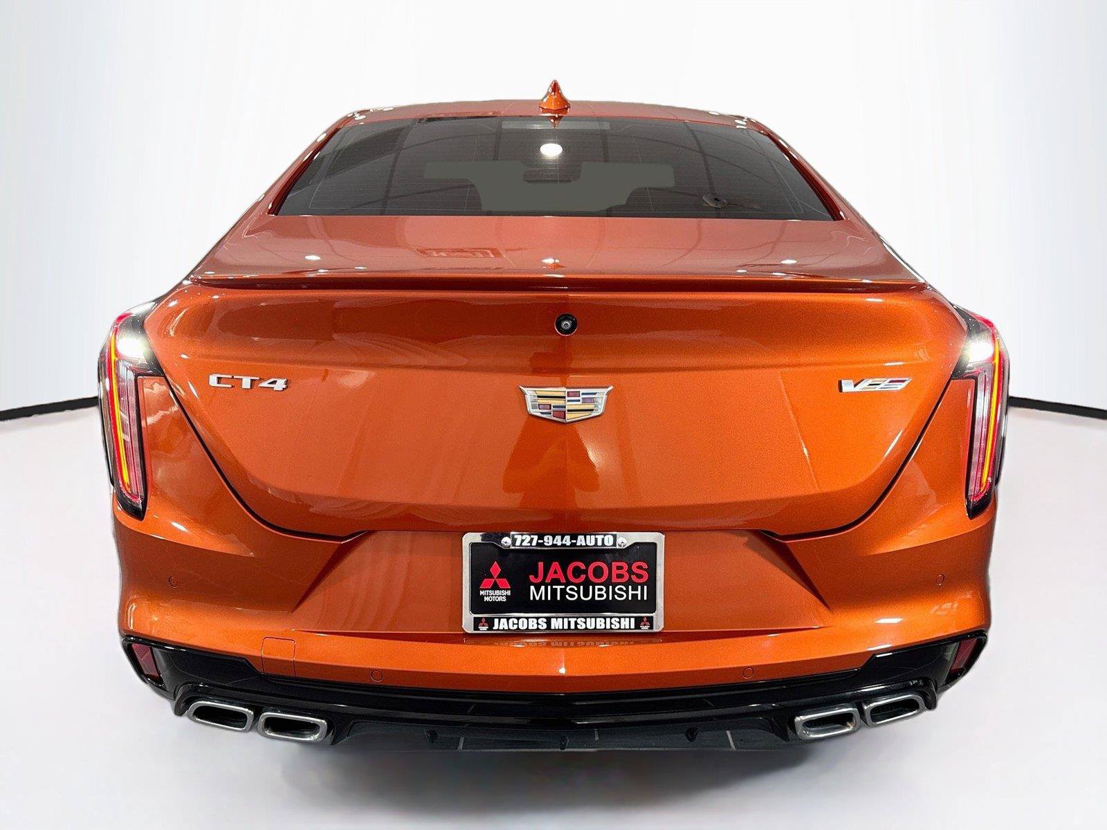 Used 2022 Cadillac CT4 V w/ Navigation Package RWD image 4