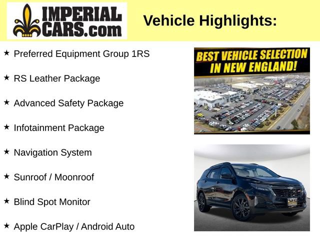 Used 2022 Chevrolet Equinox RS w/ RS Leather Package image 7