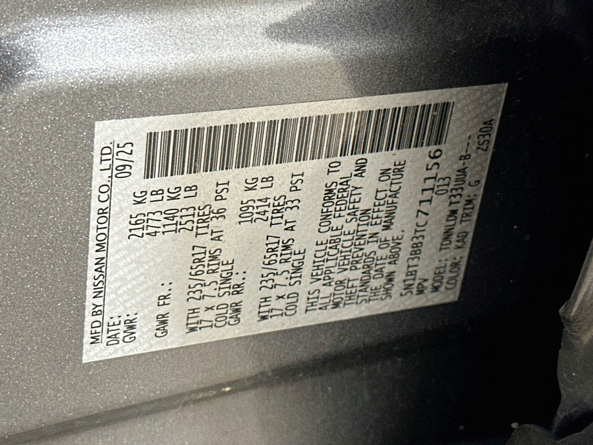 Used 2026 Nissan Rogue SV AWD/4WD image 12