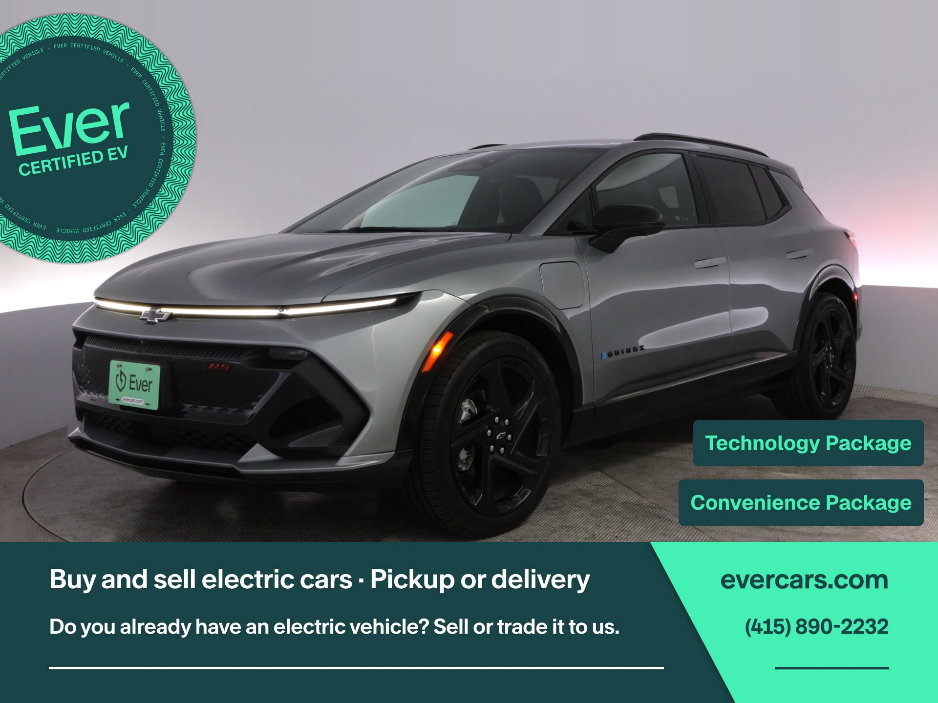 Used 2024 Chevrolet Equinox EV RS FWD image 1