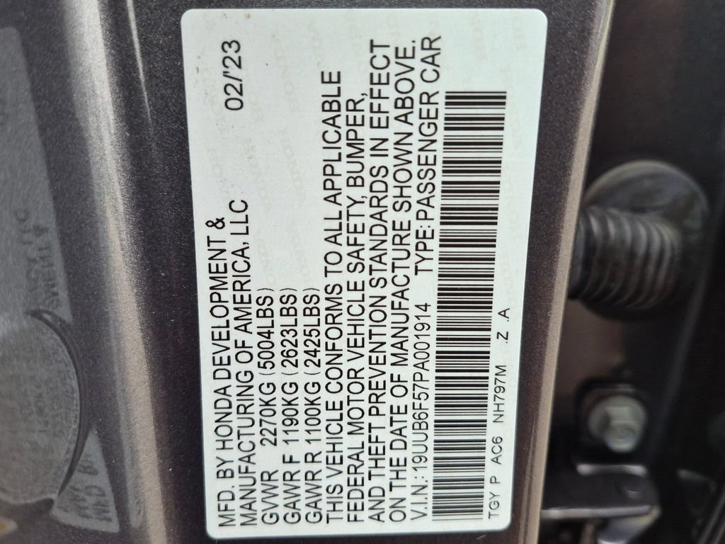 Certified 2023 Acura TLX SH-AWD w/ A-SPEC Pkg image 31