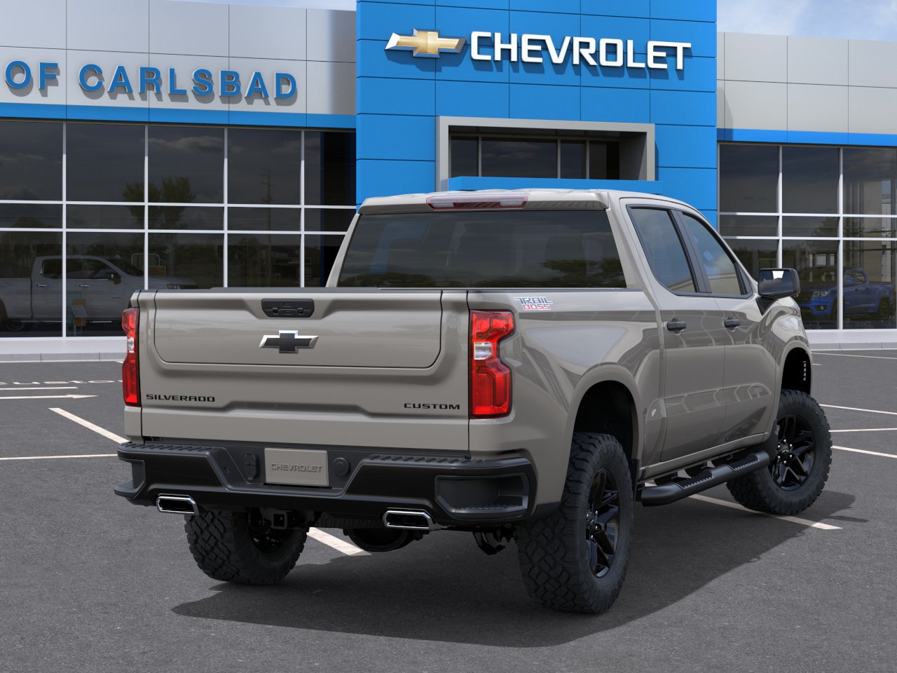 New 2026 Chevrolet Silverado 1500 Custom Trail Boss w/ LPO, Dark Essentials Package AWD/4WD image 4
