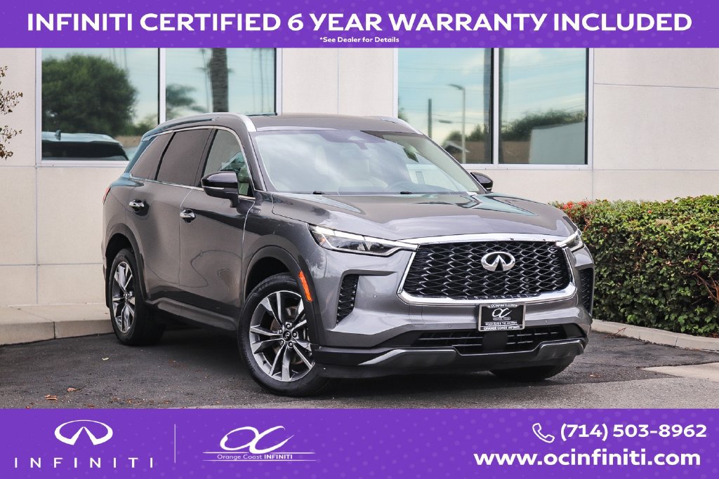 Certified 2022 INFINITI QX60 Luxe w/ Cargo Package FWD image 1