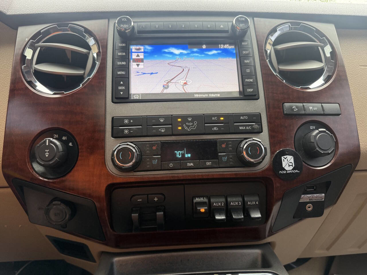 Used 2012 Ford F350 King Ranch w/ King Ranch w/Chrome Pkg AWD/4WD image 16