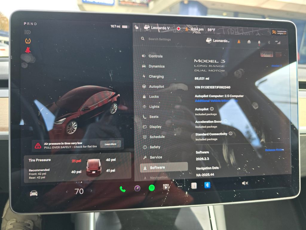 Used 2018 Tesla Model 3 Long Range AWD/4WD image 18