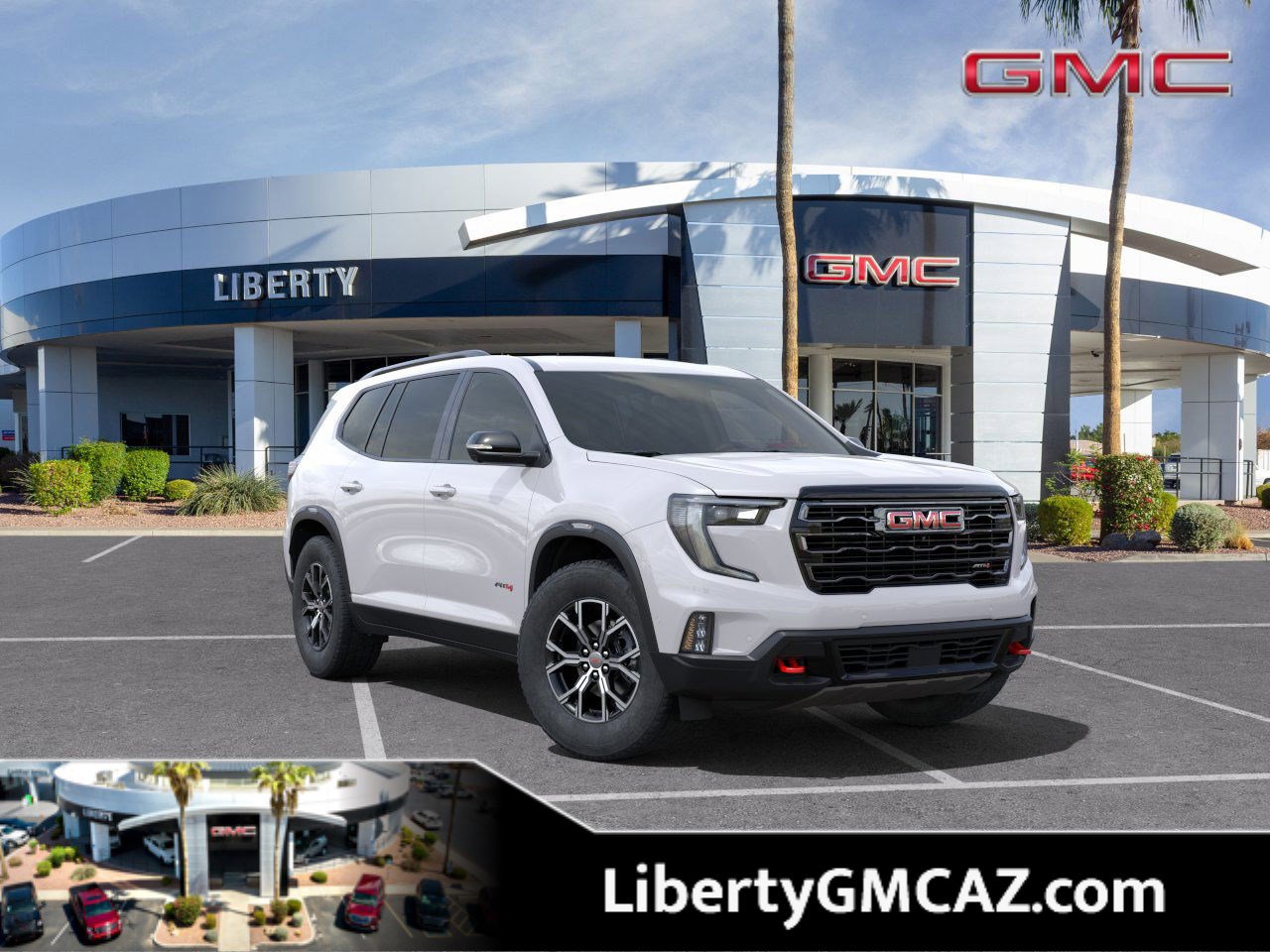 New 2025 GMC Acadia AT4