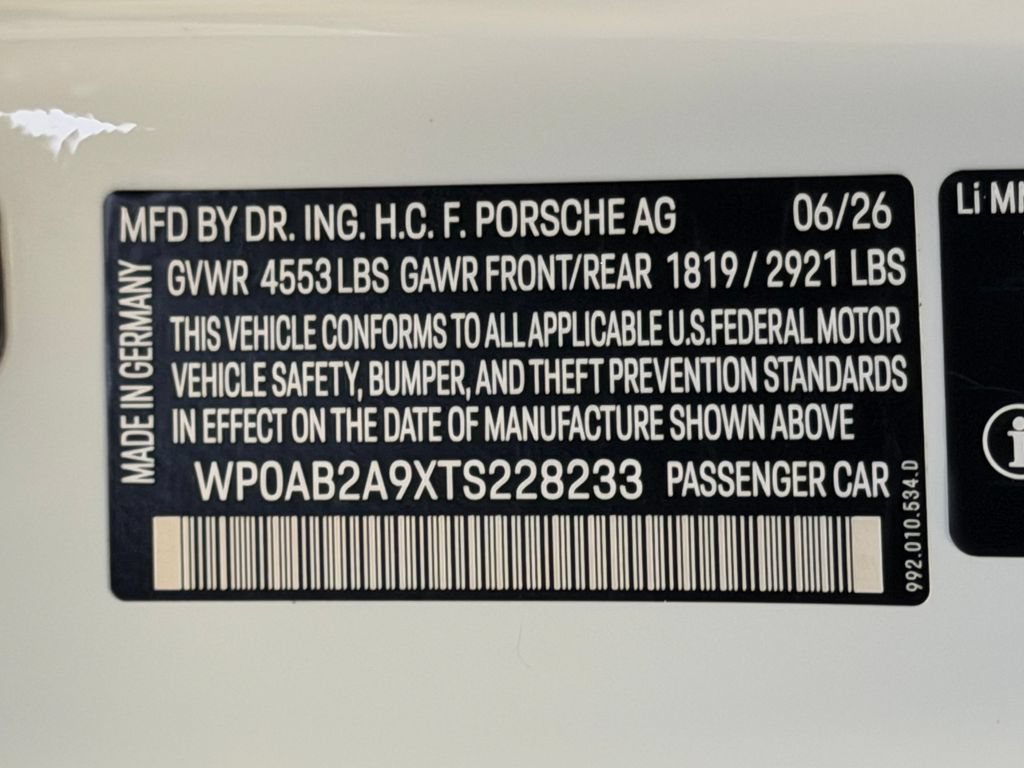 New 2026 Porsche 911 Carrera 4 GTS AWD/4WD image 25