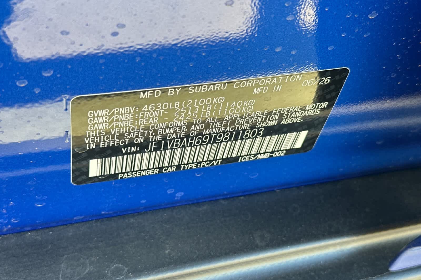 New 2026 Subaru WRX AWD/4WD image 31
