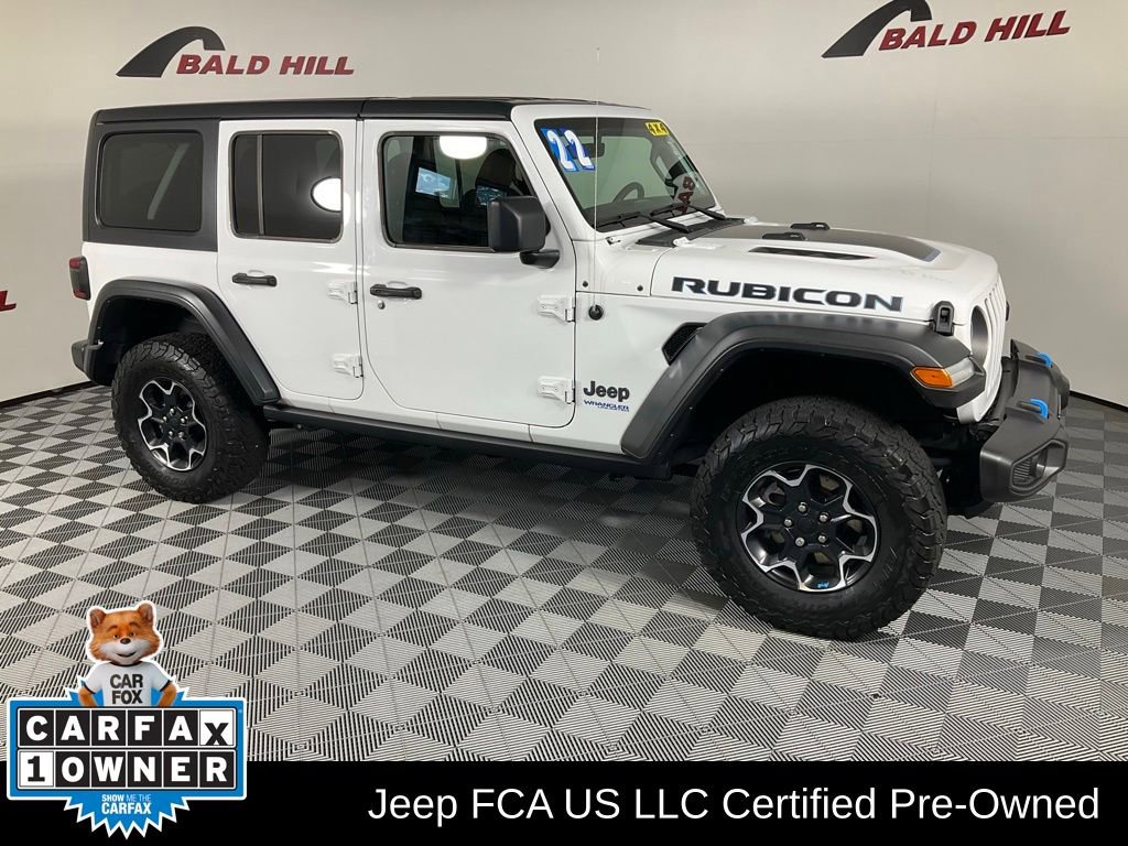 Used 2022 Jeep Wrangler Unlimited Rubicon 4xe w/ Safety Group