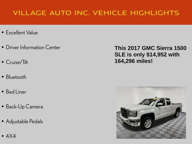 Used 2017 GMC Sierra 1500 SLE AWD/4WD image 14
