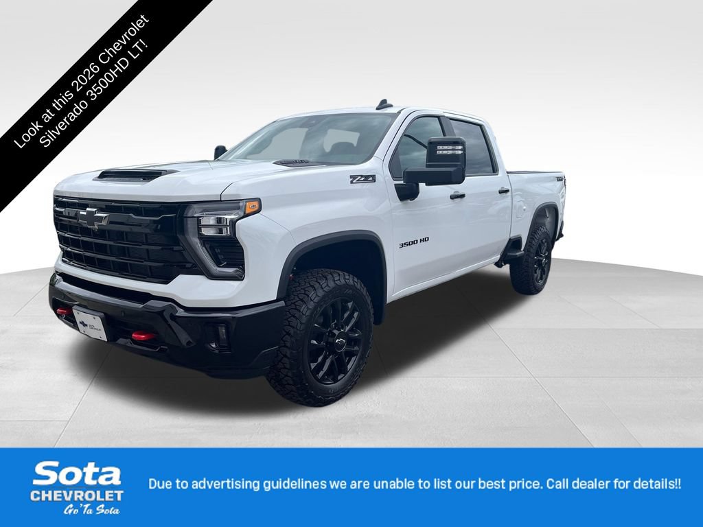 New 2026 Chevrolet Silverado 3500 LT w/ Trail Boss Package AWD/4WD 360° Tour