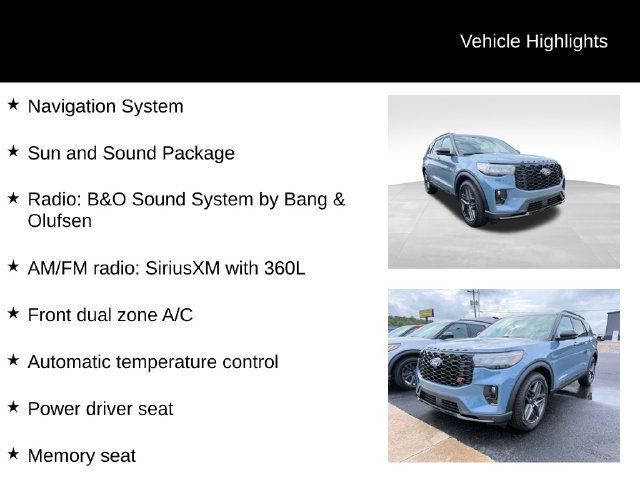 New 2027 Ford Explorer ST w/ Sun And Sound Package AWD/4WD image 2