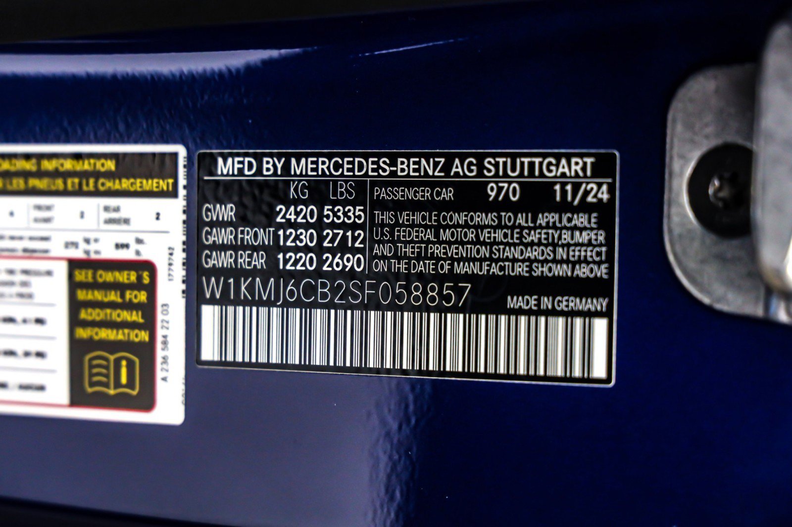 Certified 2025 Mercedes-Benz CLE 53 AMG 4MATIC Coupe image 25