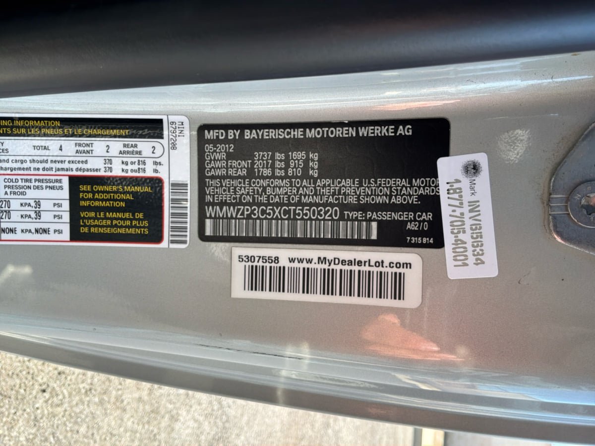 Used 2012 MINI Cooper S w/ Sport Pkg FWD image 23