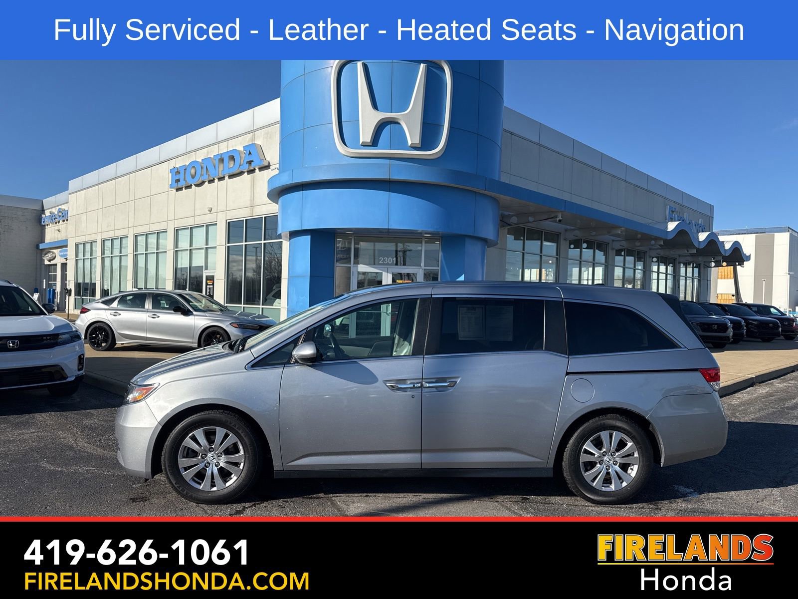 Used 2016 Honda Odyssey EX-L
