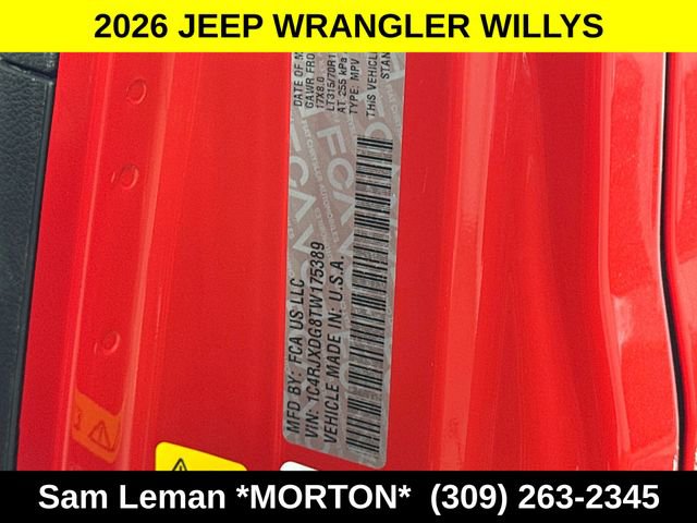 New 2026 Jeep Wrangler Willys image 31