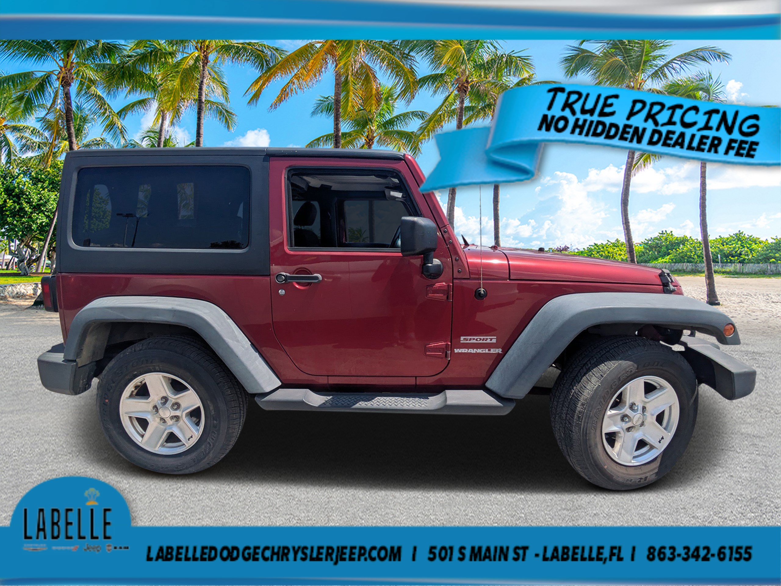 Used 2012 Jeep Wrangler Sport AWD/4WD image 2