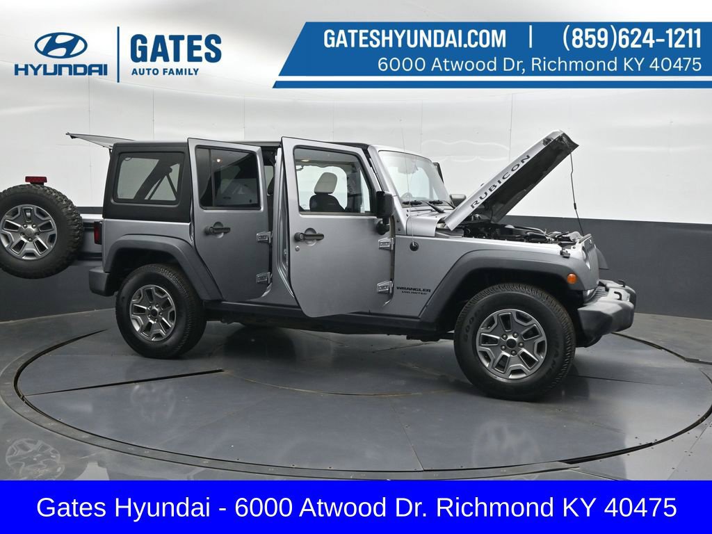 Used 2015 Jeep Wrangler Unlimited Rubicon w/ Max Tow Package AWD/4WD image 47