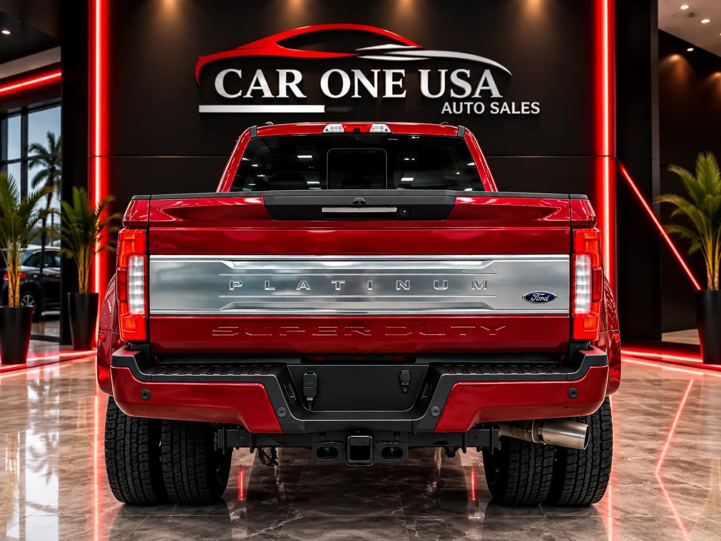 Used 2018 Ford F450 Platinum w/ Platinum Ultimate Package AWD/4WD image 4