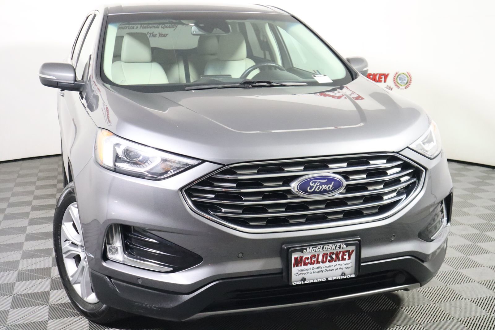 Used 2021 Ford Edge Titanium w/ Cargo Accessory Package image 12