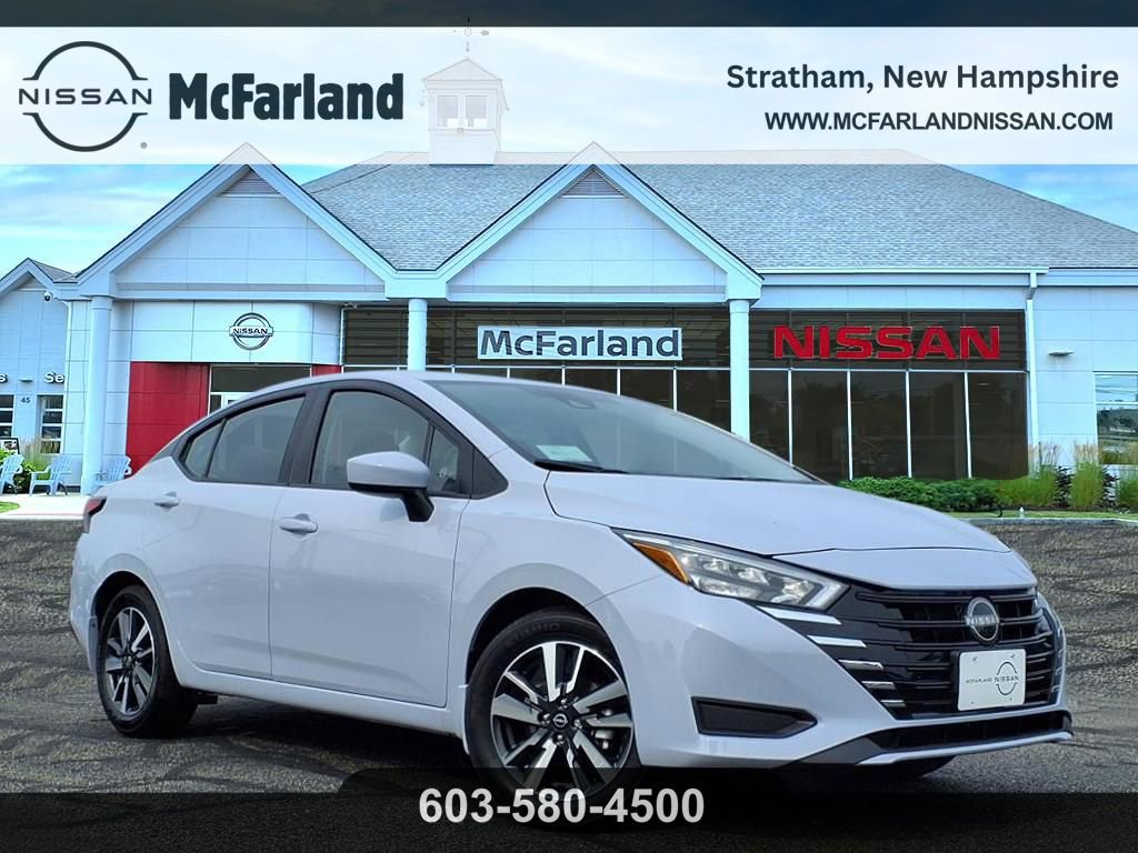 New 2025 Nissan Versa SV w/ Trunk Package image 1