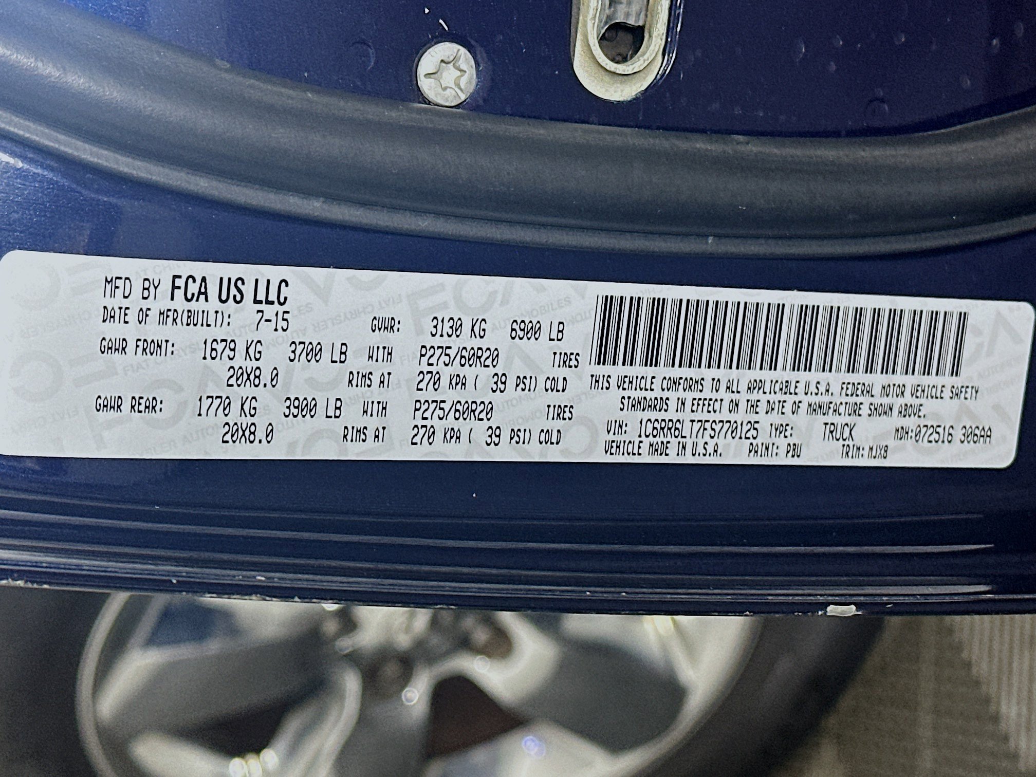 Used 2015 RAM 1500 Lone Star RWD image 12
