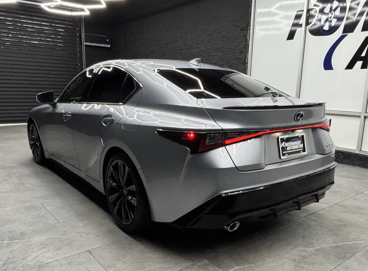 Used 2024 Lexus IS 350 F Sport RWD image 9