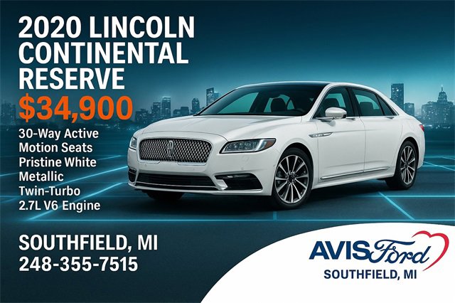 Used 2020 Lincoln Continental Reserve image 1