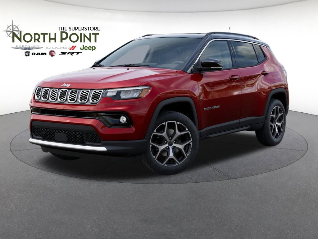 New 2026 Jeep Compass Limited w/ Sun, Sound & Navigation Group