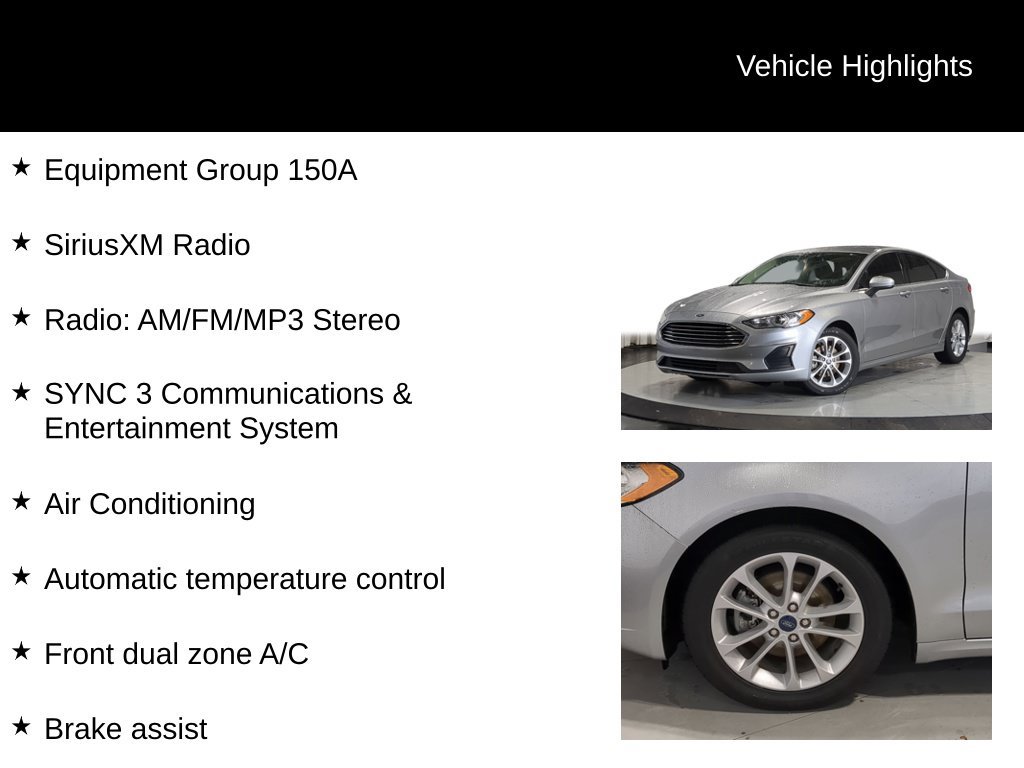 Used 2020 Ford Fusion SE FWD image 7