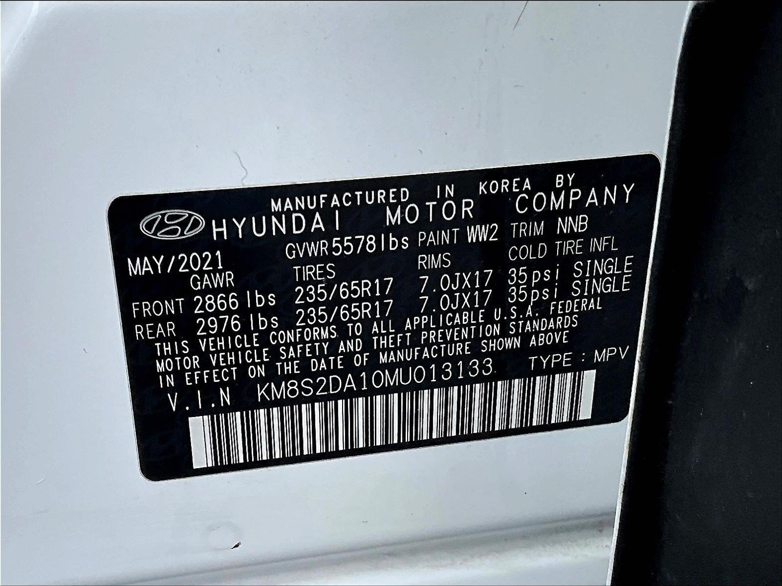 Used 2021 Hyundai Santa Fe Blue AWD/4WD image 19