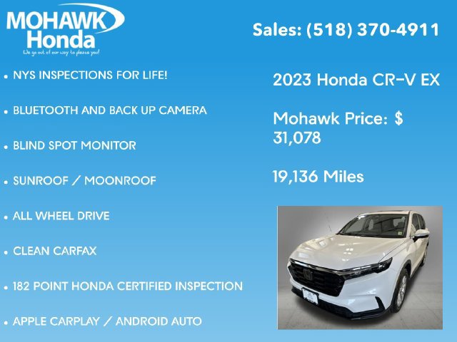 Certified 2023 Honda CR-V EX image 8