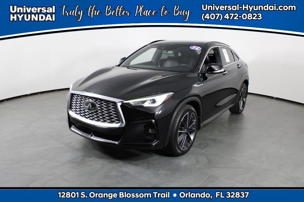 Used 2022 INFINITI QX55 Luxe w/ Cargo Package