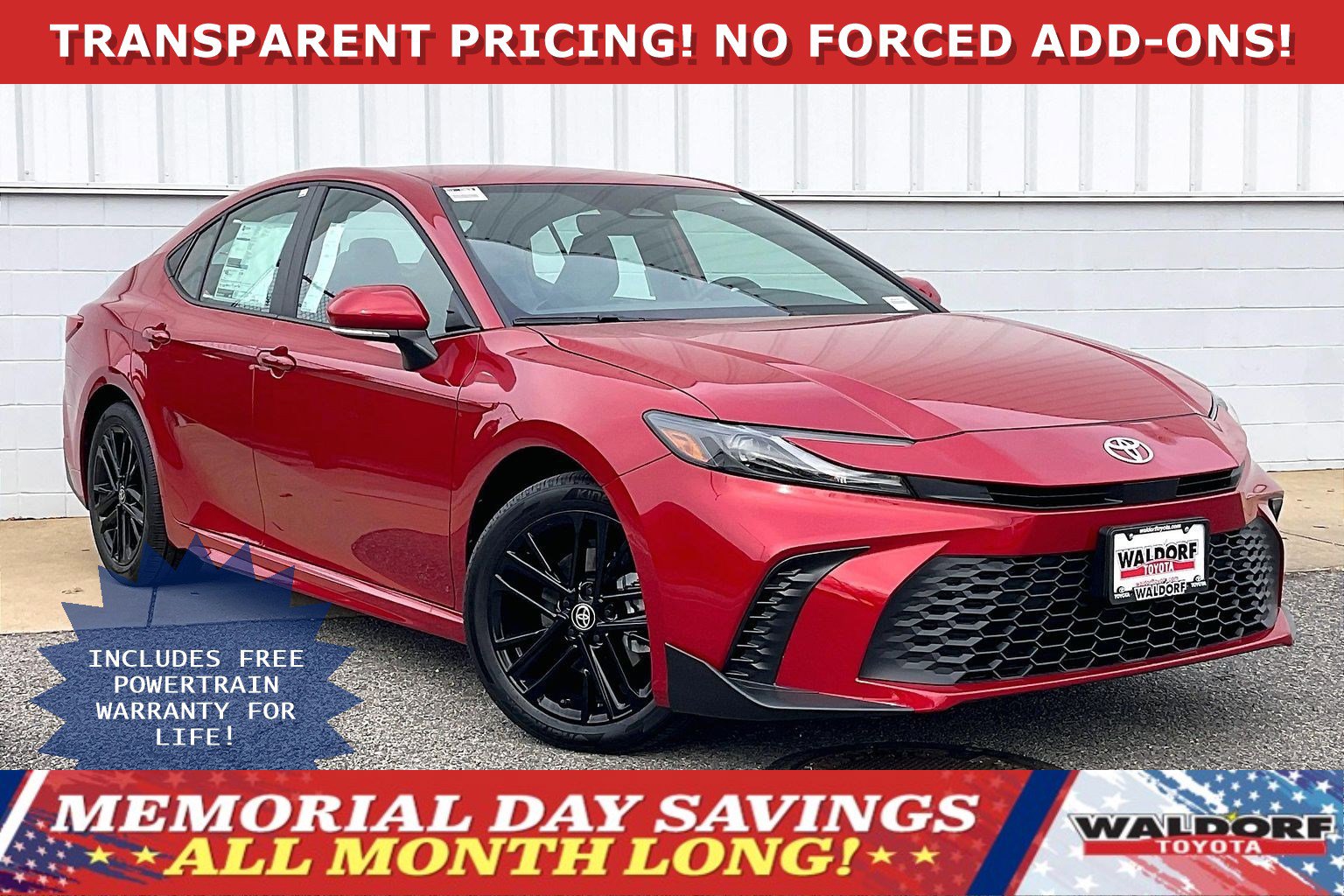 New 2026 Toyota Camry SE AWD/4WD image 1