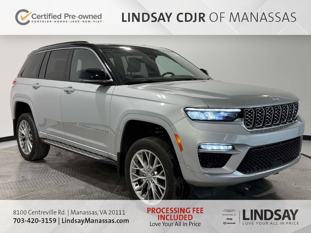 Certified 2024 Jeep Grand Cherokee Summit w/ Luxury Tech Group V