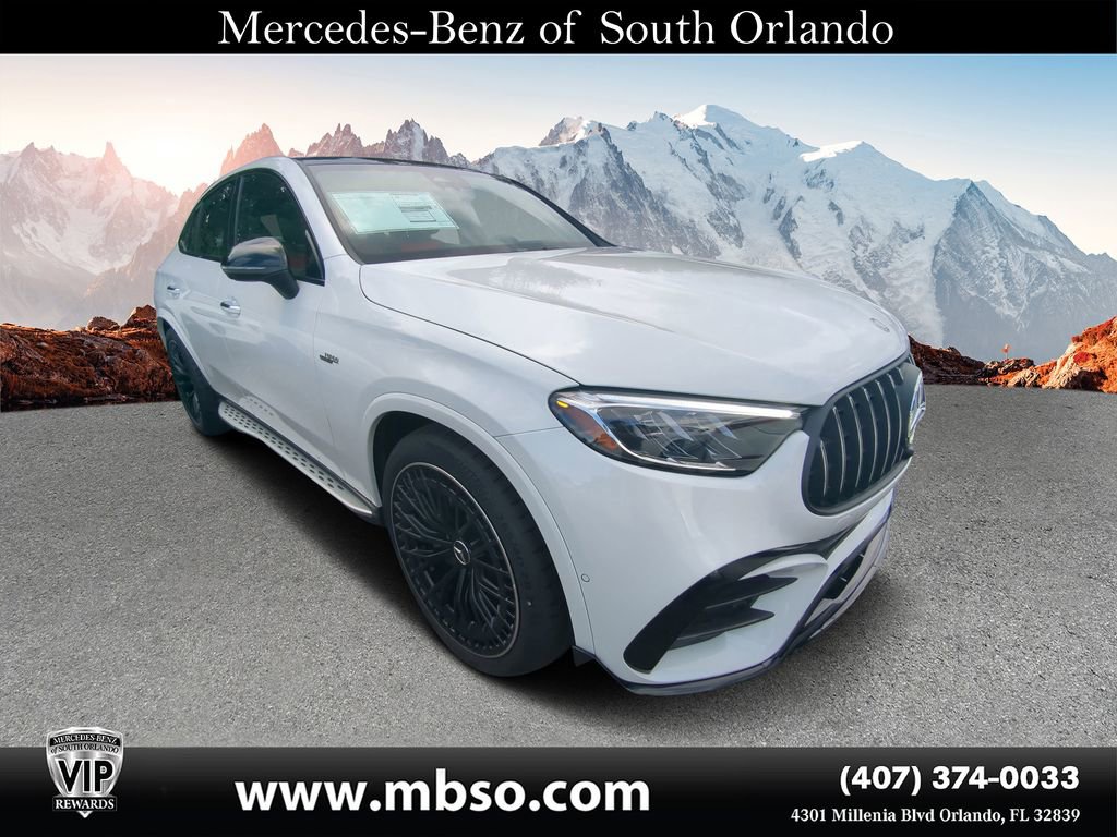 New 2026 Mercedes-Benz GLC 43 AMG 4MATIC Coupe