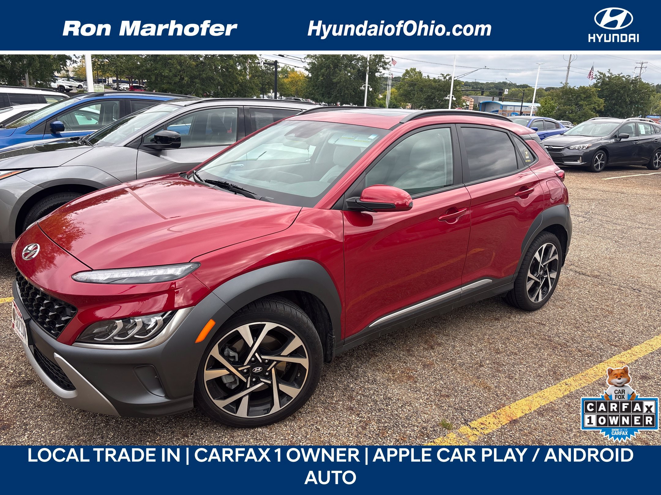 Used 2022 Hyundai Kona Limited w/ Cargo Package