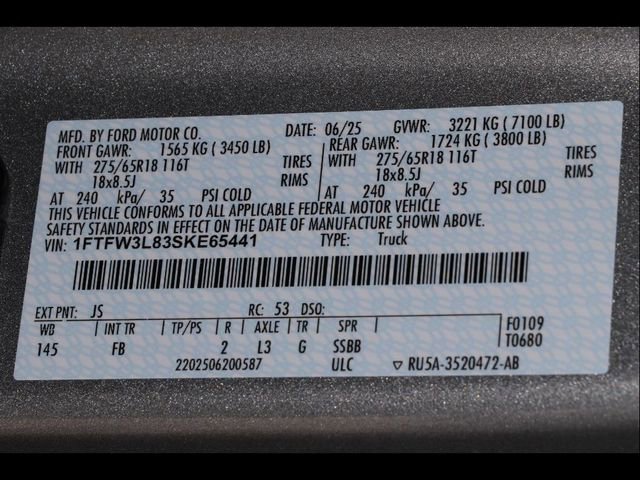 New 2025 Ford F150 XLT w/ Equipment Group 302A MID image 32