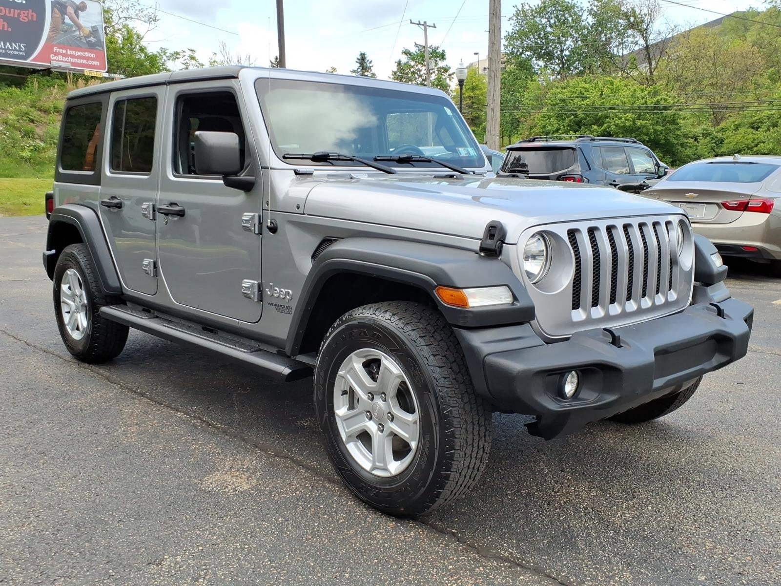 Certified 2018 Jeep Wrangler Unlimited Sport S AWD/4WD image 2