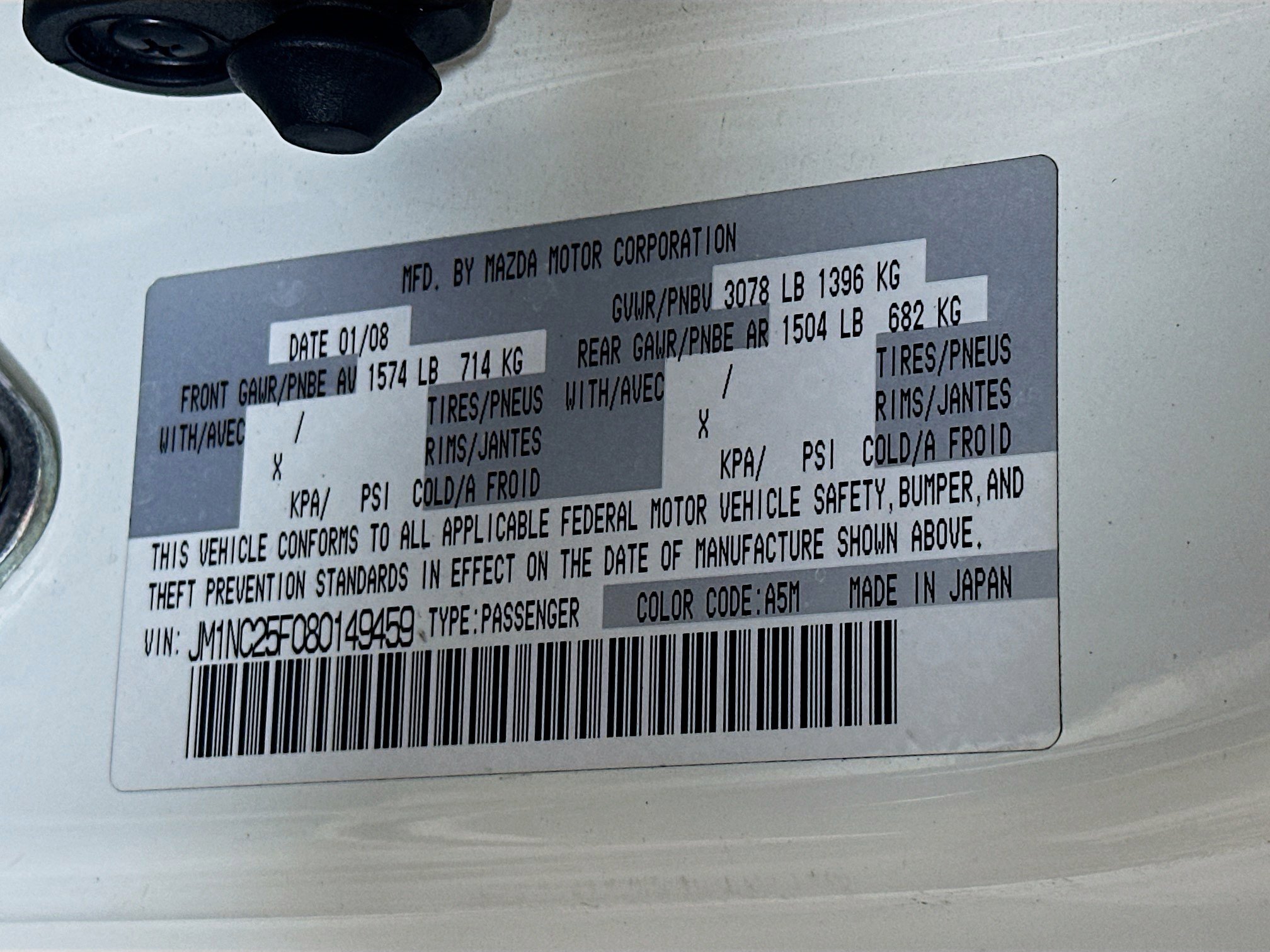 Used 2008 MAZDA MX-5 Miata Grand Touring image 12