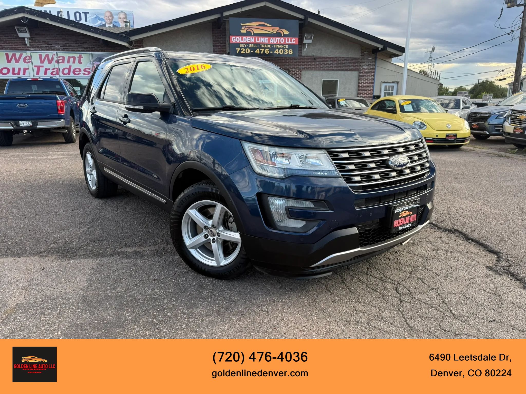 Used 2016 Ford Explorer XLT w/ Equipment Group 201A