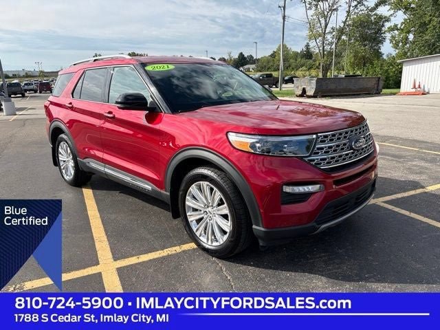 Used 2021 Ford Explorer Limited w/ Equipment Group 301A AWD/4WD image 28