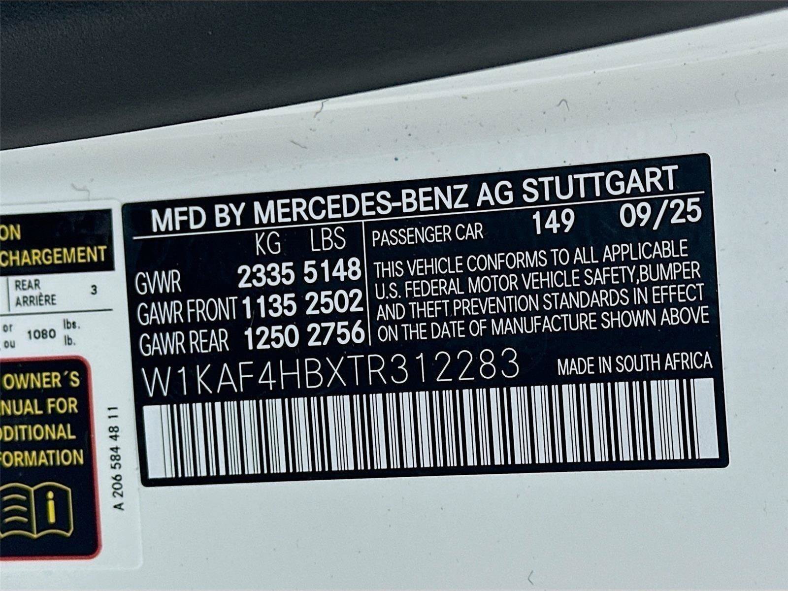 Certified 2026 Mercedes-Benz C 300 4MATIC Sedan image 43