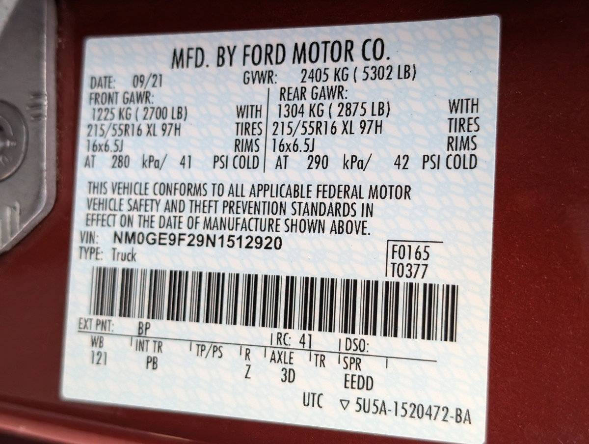 Used 2022 Ford Transit Connect XLT image 29